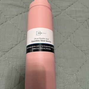 Mainstays Blush Stainless Steel Bottle